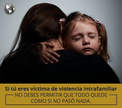 La violencia intrafamiliar en casos donde no comparten el mismo techo igualmente es penalizada. Violencia Intrafamiliar en Casos Donde No Comparten el Mismo Techo Niña y Madre.