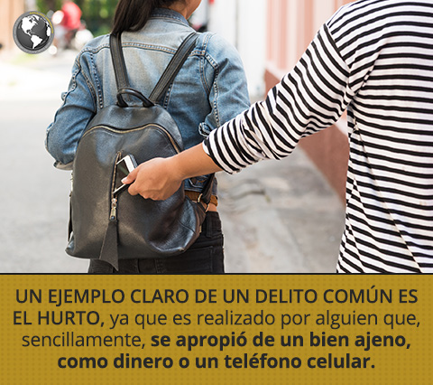 Es importante conocer cuáles son los delitos comunes en Colombia y sus respectivas sanciones. Representación de Cuáles son los Delitos Comunes en Colombia.