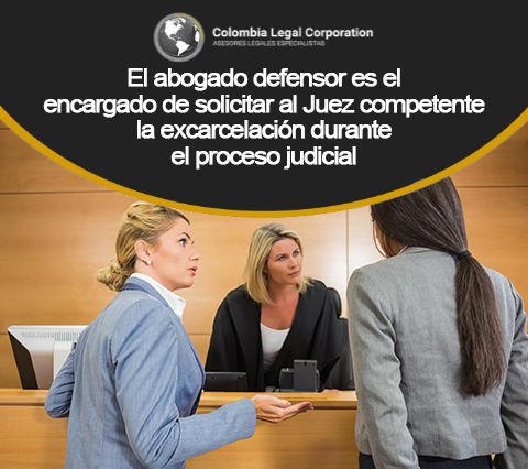 Abogado solicitando la excarcelación en Juicio