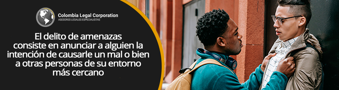 ¿Cómo se tipifica el delito de amenaza en Colombia?