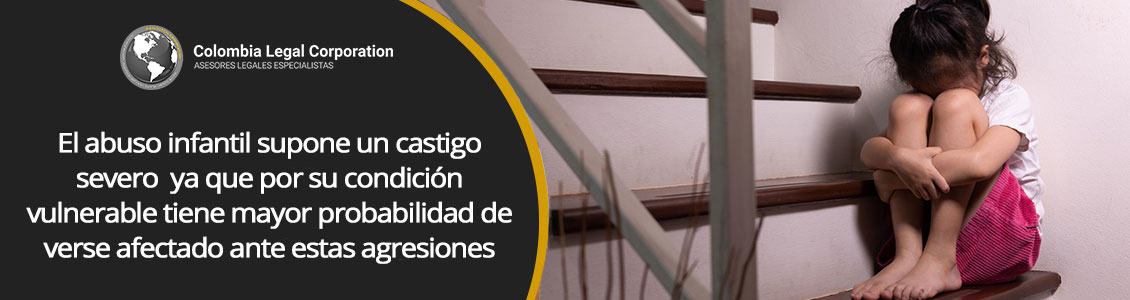 ¿Cuál es la pena por abuso sexual infantil en Colombia?
